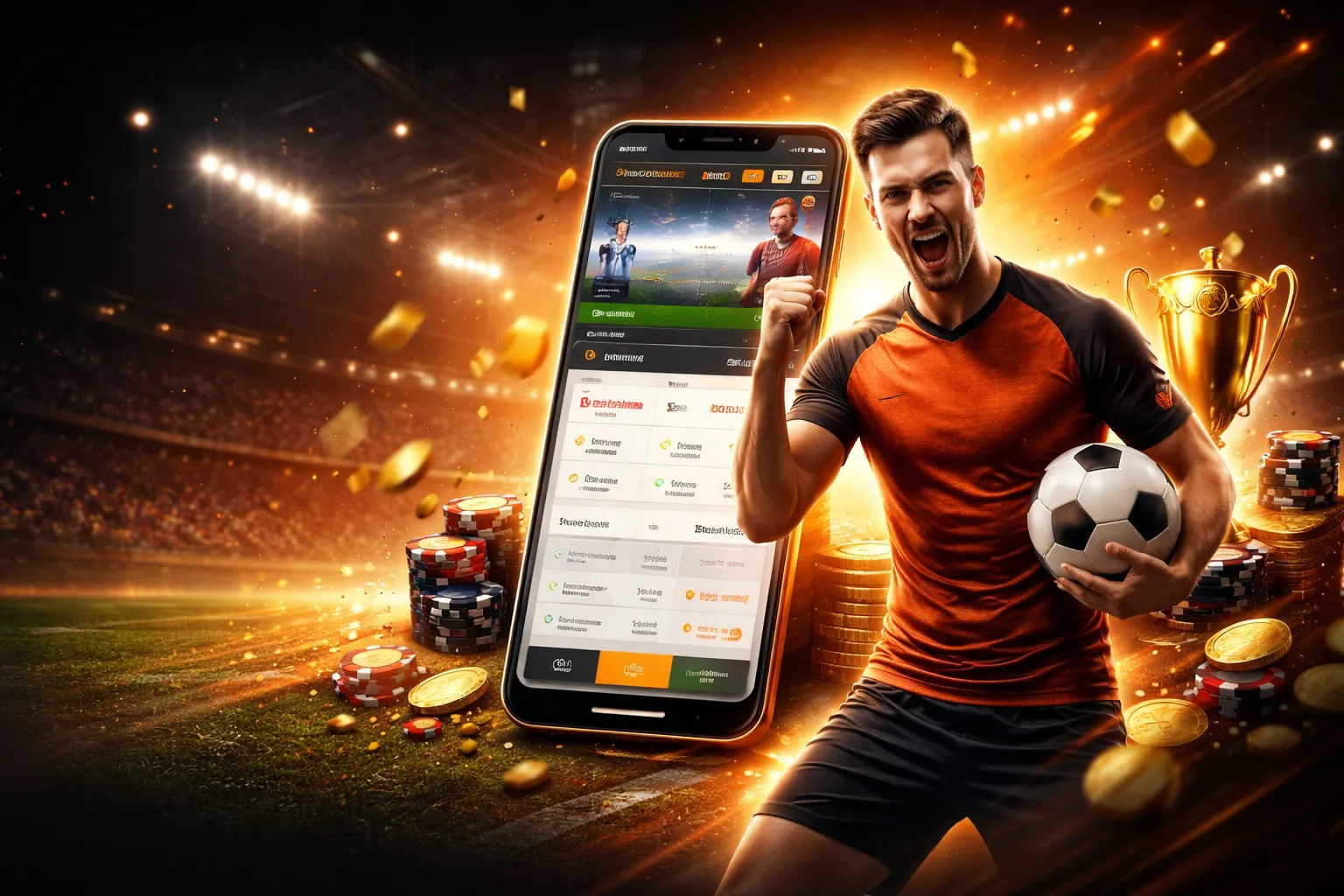 Hình ảnh nền Mostbet Ấn Độ với các trò chơi cá cược trực tuyến